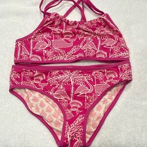 Vineyard Vines Girls Reversable Bikini. Size M (10-12)